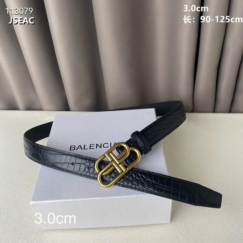 Balenciaga belt 30mmX90-125cm 8L06